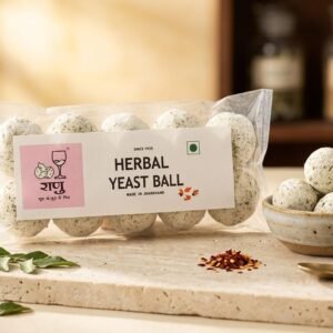 1 x 70 g -Ranu Herbal Yeast Ball | Premium Traditional Fermentation Starter bakhar
